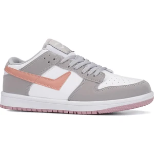 Günlük Kadın Rahat Esnek Hafif Sneaker Kaymaz Taban Bağcıklı Spor Ayakkabı 8075