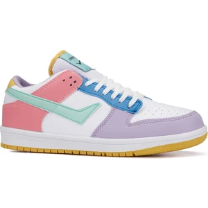 Günlük Kadın Rahat Esnek Hafif Sneaker Kaymaz Taban Bağcıklı Spor Ayakkabı 8075