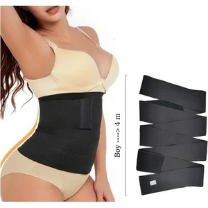 Dr. Cornell Tummy Wrap Waist Trainer Inceltici Sıkılaştırıcı Bele Dolamalı Kum Saati Görüntüsü Sarma Bel Korse