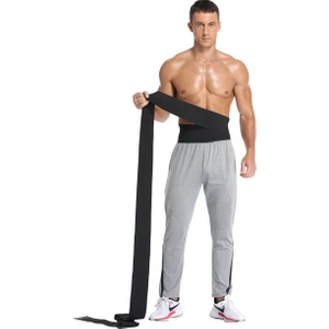 Dr. Cornell Tummy Wrap Waist Trainer Kum Saati Görünümü Inceltici Şekillendirici Sarma Bel Korsesi