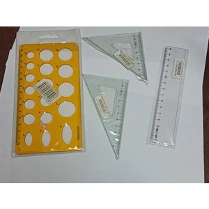 4'lü Cetvel Takım Set