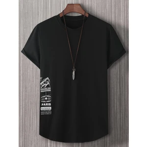 DAXİS Sportwear Company Paris Baskılı Oversize Tshirt