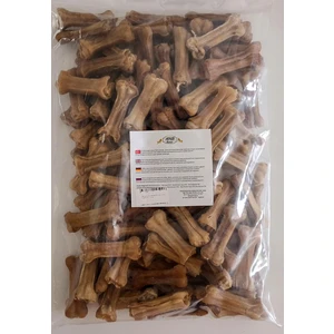 7 cm Naturel Pres Kemik 100'LÜ Torba Çiğneme Kemiği