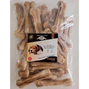 12 cm Naturel Pres Kemik 25'li Torba Çiğneme Kemiği