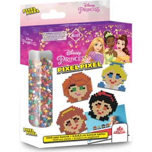 Pixel Pixel Boncuk Eğitici, Eğlenceli Boncuk Aktivite Ve Etkinlik Oyuncak Seti, Disney Princess BB16-05