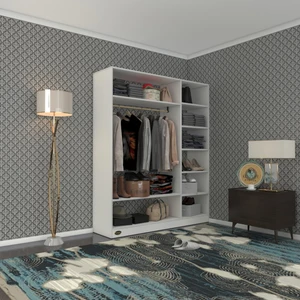 Kenzlife  giysi dolabı dursun 180x150x40 byz gardırop