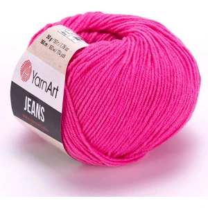 Jeans Pembe El Örgü Ipliği