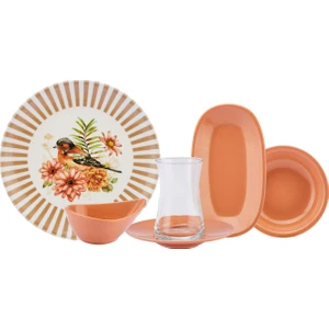 Pajaro 26 Parça 6 Kişilik Kahvaltı/servis Takımı