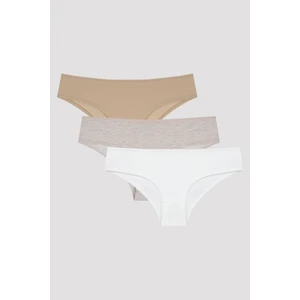 Çok Renkli Soft Color 3lü Hipster
