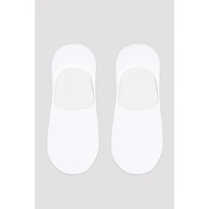 Beyaz Erkek Görünmez Babet Çorap