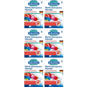 Dr.Beckmann Renk Koruyucu Mendil 6 x 12'li