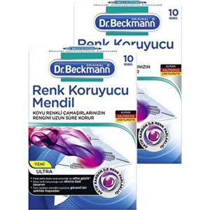 Dr.Beckmann Renk Koruyucu Mendil Ultra 2 x 10'lu