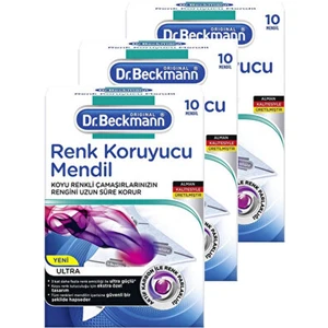 Dr.Beckmann Renk Koruyucu Mendil Ultra 3 x 10'lu