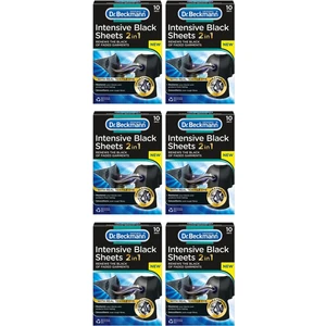 Dr. Beckmann Renk Koruyucu Mendil Siyahlar İçin 6 x 6'lı 36 Yıkama Güçlü Koruma