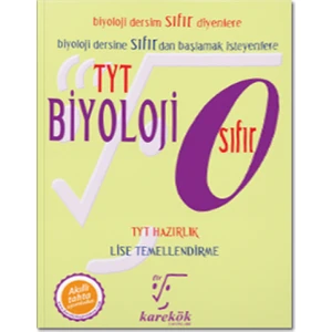Karekök Yayıncılık TYT 0 Biyoloji