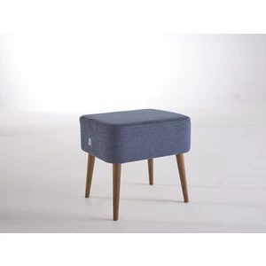Doqu Home Viola Puf Koltuk - Indigo Mavi