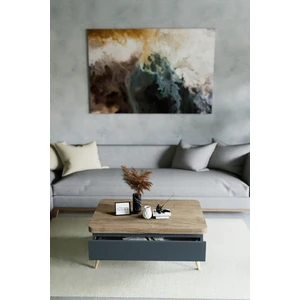 Berlin Sihirli Sehpa Yemek Masası Alaska antrasit Renk