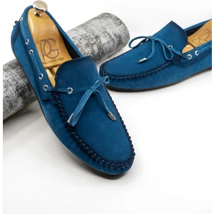Erkek Yeşil  Deri Loafer Ayakkabı