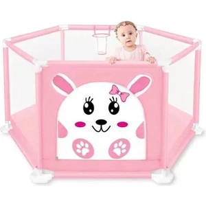 Mix Oyuncak Çocuk Çiti Çocuk Oyun Havuzu Güvenli Pembe