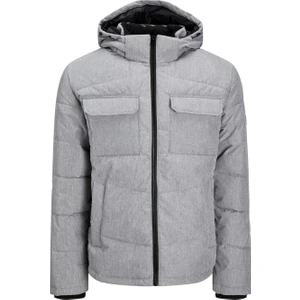 Jack & Jones Jjbrady Puffer Sn Gri Erkek Mont 12212233-Light