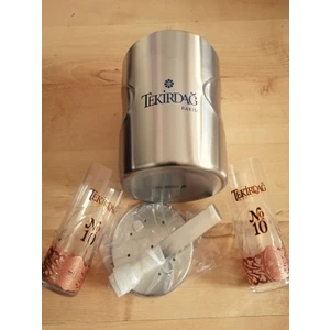 2 Adet No 10 Rakı Bardağı 1 Adet Tekirdağ Buz Kovası