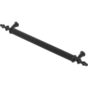 Çekmece Dolap Kapak Kulpu Kulbu Lüks Metal Kulp 128 Mm Mat Siyah