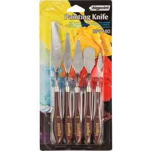 Metal Spatula 5'li Set Painting Knife Spatül