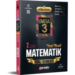 Artıbir Yayınları 7. Sınıf Matematik Çetin Ceviz Omega Soru Bankası