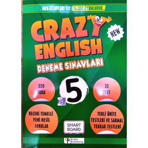 Crazy Publishing 5. Sınıf  English Exam Deneme Sınavı Yni