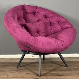 Berta Concept Floki Tekli Koltuk Berjer Mor