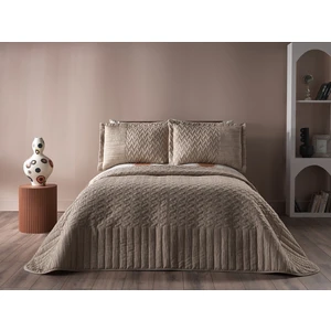 Doqu Home Mirage Çift Kişilik Yatak Örtüsü - Bej