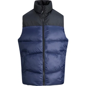 Jack & Jones Dik Yaka Lacivert Erkek Yelek 12212221