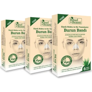 Siyah Nokta Burun Bandı 3 Lü