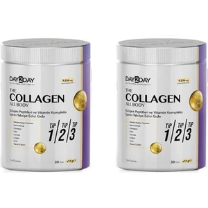 Day2day The Collagen All Body Takviye Edici Gıda 300 Gr 1 Alana 1 Bedava