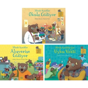 Minik Ayıcıklar Serisi 3'lü Set