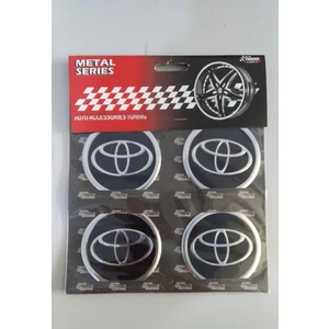 Toyota Alüminyum Yapıştırma Jant Göbeği 4 Lü 60MM