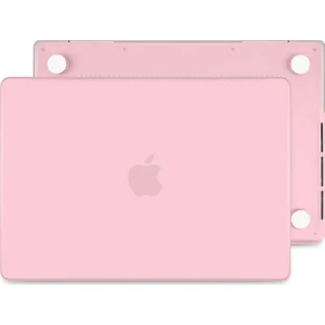 Novstrap Apple Macbook Pro 2021 13 Inç M1 Çip A2338 Uyumlu Sert Mat Frosted Kılıf Anti Fingerprint