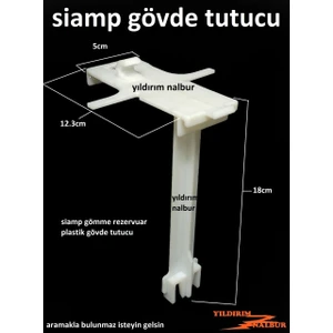 Gömme Rezervuar Gövde Tutucu Plastik 12CM Gömme Rzervauariçin