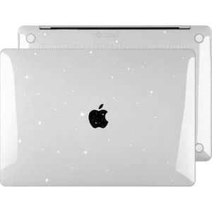 Novstrap Apple MacBook Air 2021 13 Inç M1 Çipli A2337 A1932 A2179 Uyumlu Parlak Simli Kılıf Kapak
