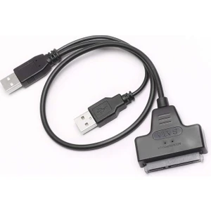 USB Sata Çevirici Kablo 2,5 Inç SSD ve HDD Için Sata USB Adaptör Kablosu 2.5 Sata HDD USB 2.0