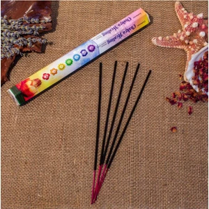 International Chakra Healing Hexa 20'li Çubuk Tütsü (1 Saate Kadar Yanma Süresi)