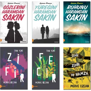 Merve Özcan Roman Seti (6 Kitap)