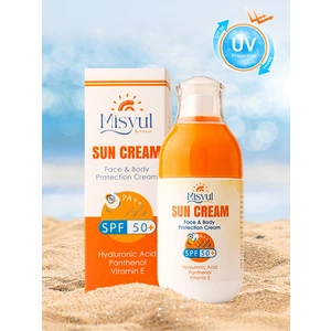 Güneş Kremi Spf 50 + Leke Karşıtı Hyaluronic Acid Nemlendirici Yüz ve Vücut 100 ml