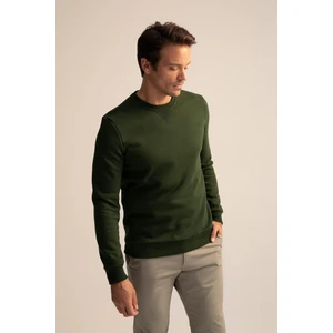 Regular Fit Bisiklet Yaka Basic Pamuklu Sweatshirt T3777AZ22AU