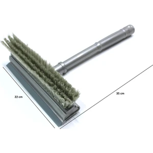 Premium Oto Fırçalı ve Silikon Uçlu Cam Sil Çekçek Çizmz