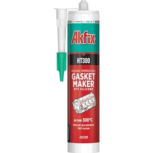HT300 Yüksek Isı Silikonu 280 Ml-Kırmızı