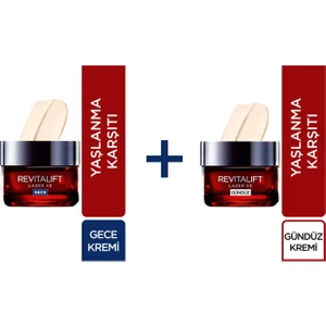 L'Oréal Paris Loreal Revitalift Lazer X3 Yoğun  Gece + Gündüz Bakım Kremi