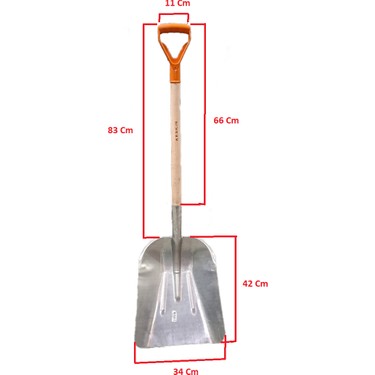 Keskin Alüminyum Saplı Zahire Küreği 4006 Fiyatı