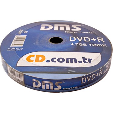 Dms Dvd+R Boş DVD 4.7 GB 120 Dk ( 10 Lu Paket ) Fiyatı