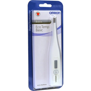 Omron Eco Temp Basic Dijital Ateş Ölçer Koltuk Altı ve Ağızdan Ölçüm Modeli ile Hassas